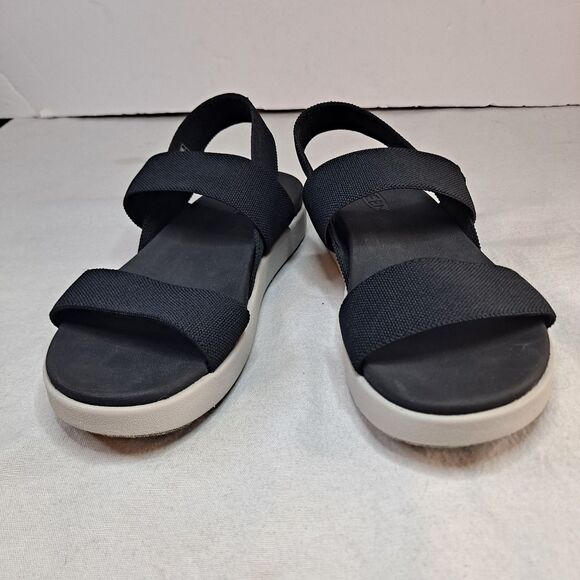 Keen Women's Elle Backstrap Stretch Strappy Sandal Black Size 9.5 - Picture 1 of 11